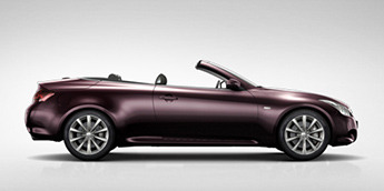 infiniti G Cabrio цвет кузова Malbec Black