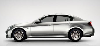 infiniti G Sedan цвет кузова серебристый