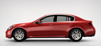 infiniti G Sedan цвет кузова красный