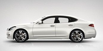 infiniti M цвет кузова Белый