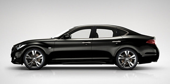 infiniti M цвет кузова Черный