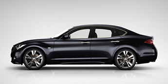 infiniti M цвет кузова Серо-голубой