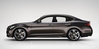 infiniti M цвет кузова Серо-зеленый