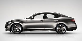 infiniti M цвет кузова Серый
