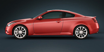 infiniti G Coupe цвет кузова Vibrant Red / Красный