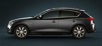 infiniti EX цвет кузова  Чёрный