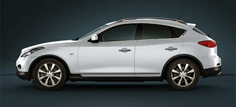 infiniti EX цвет кузова Серебристый