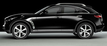 infiniti FX цвет кузова  Черный