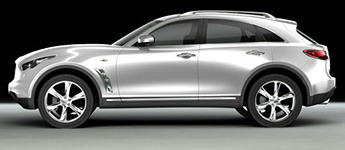 infiniti FX цвет кузова Кремовый