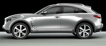 infiniti FX цвет кузова Серебристый