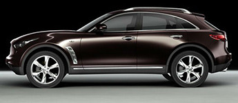 infiniti FX цвет кузова Тёмно-коричневый