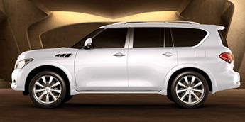 infiniti QX цвет кузова Кремовый