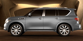 infiniti QX цвет кузова Серый