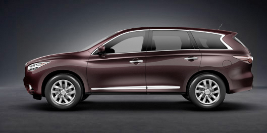 infiniti QX60 цвет кузова Темно-бордовый