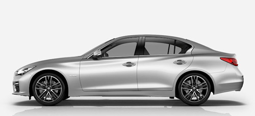 infiniti FX цвет кузова Серебристый