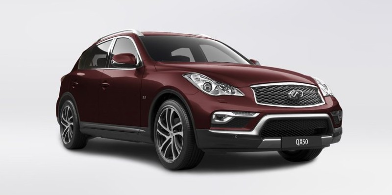 infiniti FX цвет кузова Midnight garnet/Темно-бордовый