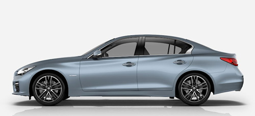 infiniti FX цвет кузова Серо-голубой