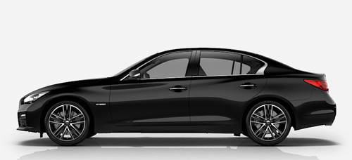 infiniti FX цвет кузова Черный